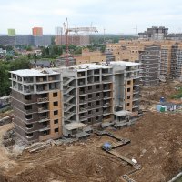 Процесс строительства ЖК «Татьянин парк», Июль 2017