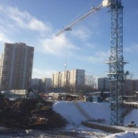 Процесс строительства ЖК «Октябрьское поле», Январь 2016