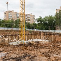 Процесс строительства ЖК «Свой», Август 2017