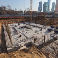 Процесс строительства ЖК CITY PARK («Сити Парк»), Март 2017