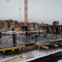 Процесс строительства ЖК «Мытищи Lite», Январь 2017