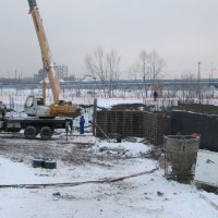 Процесс строительства ЖК Nord («Норд»), Январь 2018