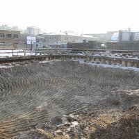 Процесс строительства ЖК «Грани» , Январь 2018