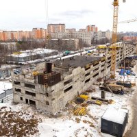 Процесс строительства ЖК «Варшавское шоссе, 141», Февраль 2017