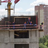 Процесс строительства ЖК «Оранж Парк», Июнь 2016