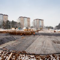 Процесс строительства ЖК «Мелодия леса» , Март 2016