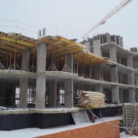 Процесс строительства ЖК «Мытищи Lite», Январь 2018