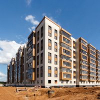 Процесс строительства ЖК «Пироговская ривьера», Июнь 2017