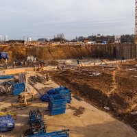 Процесс строительства ЖК Green Park , Апрель 2016