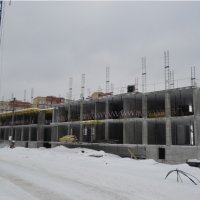 Процесс строительства ЖК «Отрада», Январь 2017