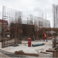 Процесс строительства ЖК «Родной город. Каховская», Сентябрь 2016