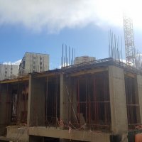 Процесс строительства ЖК «Дуэт» , Март 2017