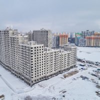 Процесс строительства ЖК «Лучи» , Январь 2018