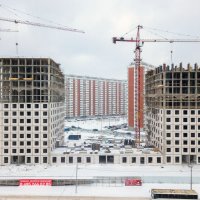 Процесс строительства ЖК «Восточное Бутово» (Боброво), Январь 2018