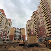 Процесс строительства ЖК «Центр плюс» («Центр +»), Август 2017