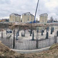 Процесс строительства ЖК «Серебряные звоны-2» , Апрель 2017