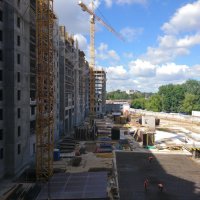 Процесс строительства ЖК «Прайм Тайм», Июнь 2017