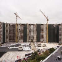 Процесс строительства ЖК «Прайм Тайм», Октябрь 2017