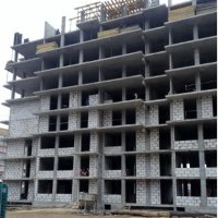 Процесс строительства ЖК «Отрада», Апрель 2017