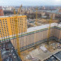 Процесс строительства ЖК «Жулебино парк», Апрель 2020