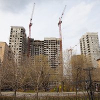 Процесс строительства ЖК «Родной город. Каховская», Апрель 2017