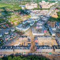 Процесс строительства ЖК «Нахабино Ясное», Май 2019
