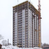 Процесс строительства ЖК «Одинцово-1», Декабрь 2016