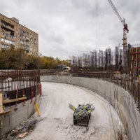 Процесс строительства ЖК «Пресня Сити», Сентябрь 2016