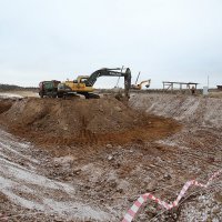 Процесс строительства ЖК «Цветочные поляны», Ноябрь 2018