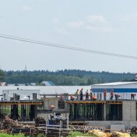 Процесс строительства ЖК «Цветочные поляны», Июнь 2019