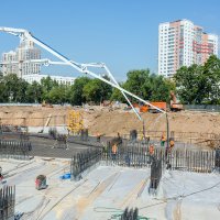 Процесс строительства ЖК «Фестиваль парк», Август 2017