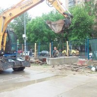 Процесс строительства ЖК «Клубный дом на Менжинского», Июнь 2016