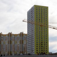 Процесс строительства ЖК «Бутово Парк 2», Апрель 2020