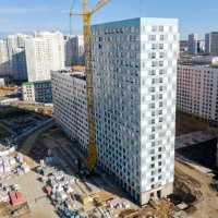 Процесс строительства ЖК «Ярославский», Апрель 2020