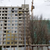 Процесс строительства ЖК «Счастье в Лианозово» (ранее «Дом на Абрамцевской»), Март 2019