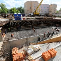 Процесс строительства ЖК «На Душинской улице», Июнь 2017