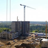 Процесс строительства ЖК «Крылатский» , Октябрь 2017