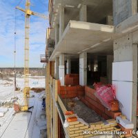 Процесс строительства ЖК «Опалиха Парк», Февраль 2017