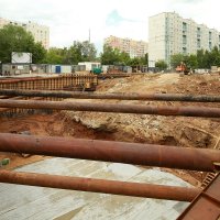 Процесс строительства ЖК «Счастье в Лианозово» (ранее «Дом на Абрамцевской»), Июнь 2017