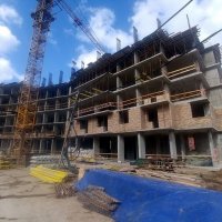 Процесс строительства ЖК «Центральный» (Долгопрудный), Апрель 2017