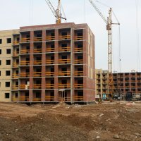 Процесс строительства ЖК «На набережной», Апрель 2017