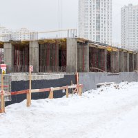 Процесс строительства ЖК «Влюблино», Февраль 2018