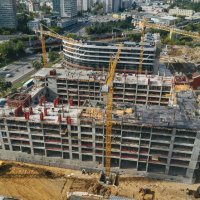 Процесс строительства ЖК «Символ», Сентябрь 2017