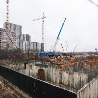 Процесс строительства ЖК «Одинцово-1», Октябрь 2017