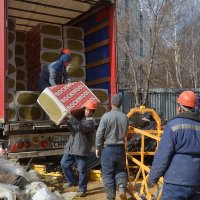 Процесс строительства ЖК «Счастье в Лианозово» (ранее «Дом на Абрамцевской»), Апрель 2019