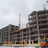 Процесс строительства ЖК «Мытищи Lite», Апрель 2017
