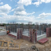 Процесс строительства ЖК «Люберцы», Июнь 2019
