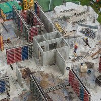 Процесс строительства ЖК «Квартал-7» , Август 2016