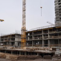 Процесс строительства ЖК «Хорошёвский», Декабрь 2015
