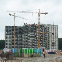Процесс строительства ЖК «Северный», Август 2017